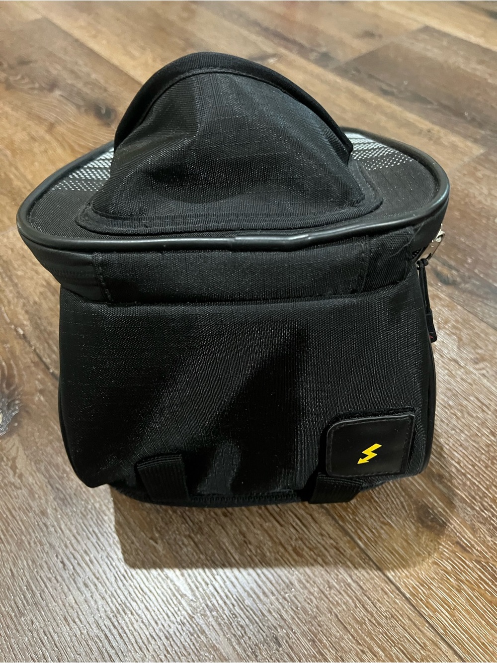 Oxford Q4R lifetime luggage Black Motorcycle Tail Bag with Reflective Logo - Picture 4 of 14